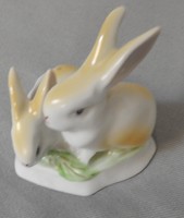 Ravenclaw rabbits - porcelain figure
