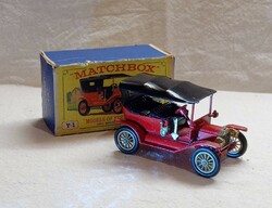 Beautiful English matchbox Ford 't' model