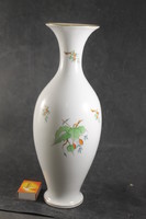 Herendi nagyméretű csipkebogyós váza 900