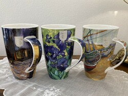 Dunoon english fine bone china porcelain with van gogh paintings