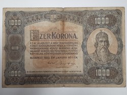 1000 korona 1920