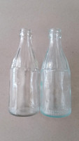Retro üdítős üveg régi bambis szörpös palack 2 db