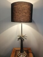 Modern exclusive palm tree silver table lamp. 1 pc. Negotiable!