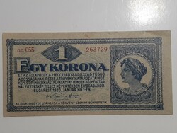 1 korona 1920  aUNC