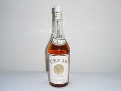 Retro cezar vinjak - Serbian cognac drink glass bottle - 1980s - unopened
