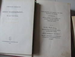 Széchenyi Zsigmond : Ahogy elkezdődött (1961) című könyv