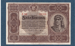 100 Korona 1920 VF+