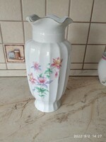 Floral porcelain vase for sale!