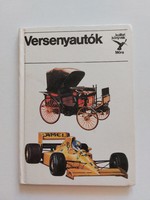 Kolibri Könyvek Móra Kiadó 1991 Versenyautók