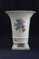 Herend Victoria patterned claw vase