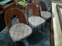 6 old Czechoslovakian Tatra chairs Antonin Suman for Tatra furniture retro vintage 6 pcs. Together for 140,000
