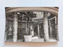Régi képeslap fotó levelezőlap 1959 Miskolctapolca Gyógyfürdő előcsarnoka