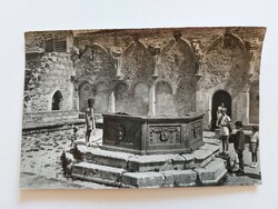Old postcard photo postcard Well of King Matthias of Visegrád