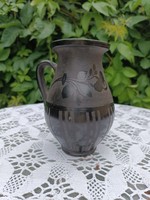 Náududvari black ceramic jug