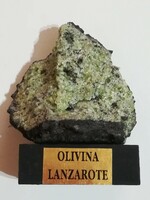 Olivine, peridot semi-precious stone.