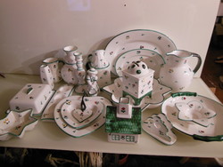 Ceramics - 23 pieces! - Gmundner - marked - numbered - collection - not worn - shiny - perfect
