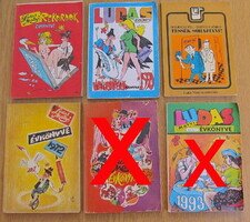 Ludas Matyi évkönyve - 1972, 1987, 1990, Tessék sóhajtani! L.M. kiskönyvtár