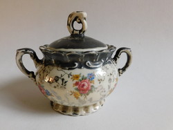 Antique rudolf wächter bavaria feinsilber sugar bowl - glazed with real silver