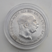 FERENC JÓZSEF 1913 s évjáratú ezüst 2 koronás