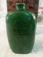 Hangya szövetkezet pálinkás butella, butélia 1938