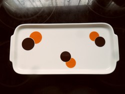 Retro art deco polka dot tray winterling röslau bavaria