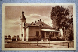 Régi fotó képeslap Üdvözlet  Balatonfenyvesről  1954