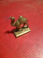 Old copper camel figurine i.