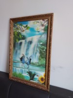 ! Hologramos keretezett tájkép - 234