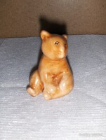 Bodrogkeresztúr ceramic teddy bear teddy bear 7.5 cm (po1)