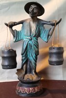 DT/112 - Eastern Water Carrier, Patinated Spiatier Statue