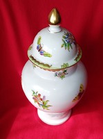 36 cm Herend urn vase with lid for sale