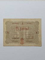 5 forint 1848 évi VF