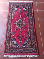 160 x 75 cm kézi csomózású Indo Tabriz szőnyeg eladó