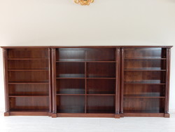 Bookshelf with three sections, medium height, column [ f - 30 ]
