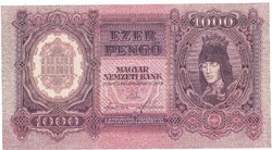 Hungary 1,000 Pengő replica 1943 unc