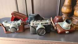 Kiev, Yashica, Altix old cameras in one