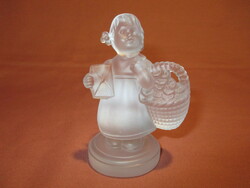 Hummel - goebel crystal collection, little girl figure