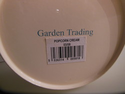 Metal - new - garden trading - popcorn - bucket - 18 x 18 cm