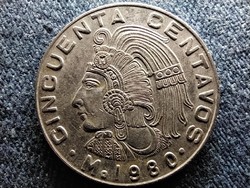 Mexikó Cuauhtémoc 50 centavó 1980 Mo (id59105)
