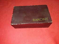Antik " BAKONY " önműködő borotvapenge fenő készülék dobozával csodás állapotban a képek szerint
