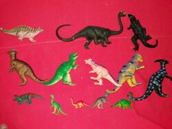 Minőségi trafikos bazáros Dinoszauruszos játék Dinó állat figura csomag egyben a képek szerint