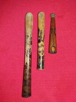Régi fa cigaretta szipka gyűjtemény egyben szép állapotban
