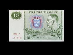 Unc - 10 kronor - 1979 - Sweden