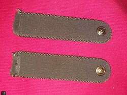 Old Hungarian military officer's shoulder board in paroli pair according to the pictures
