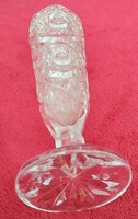 Gazdagon csiszolt ólomkristály váza eladó