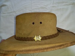 Női Ausztrál western bőr kalap lovagló eladó