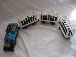 Thomas toy train with dino cargo