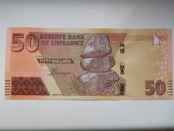 Zimbabwe 50 dollár 2020 UNC