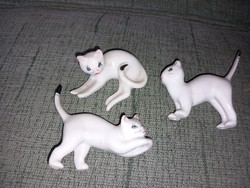 Porcelán 3 cica