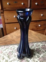 Art Nouveau style decorative glass vase